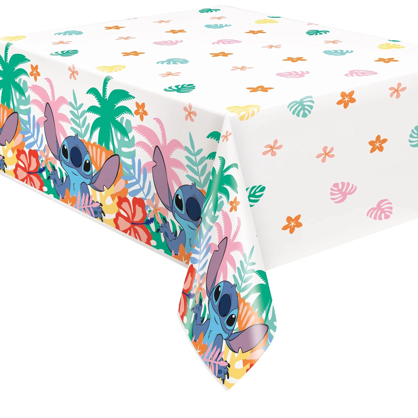 Disney Stitch Rectangular Plastic Table Cover 54 x 84"
