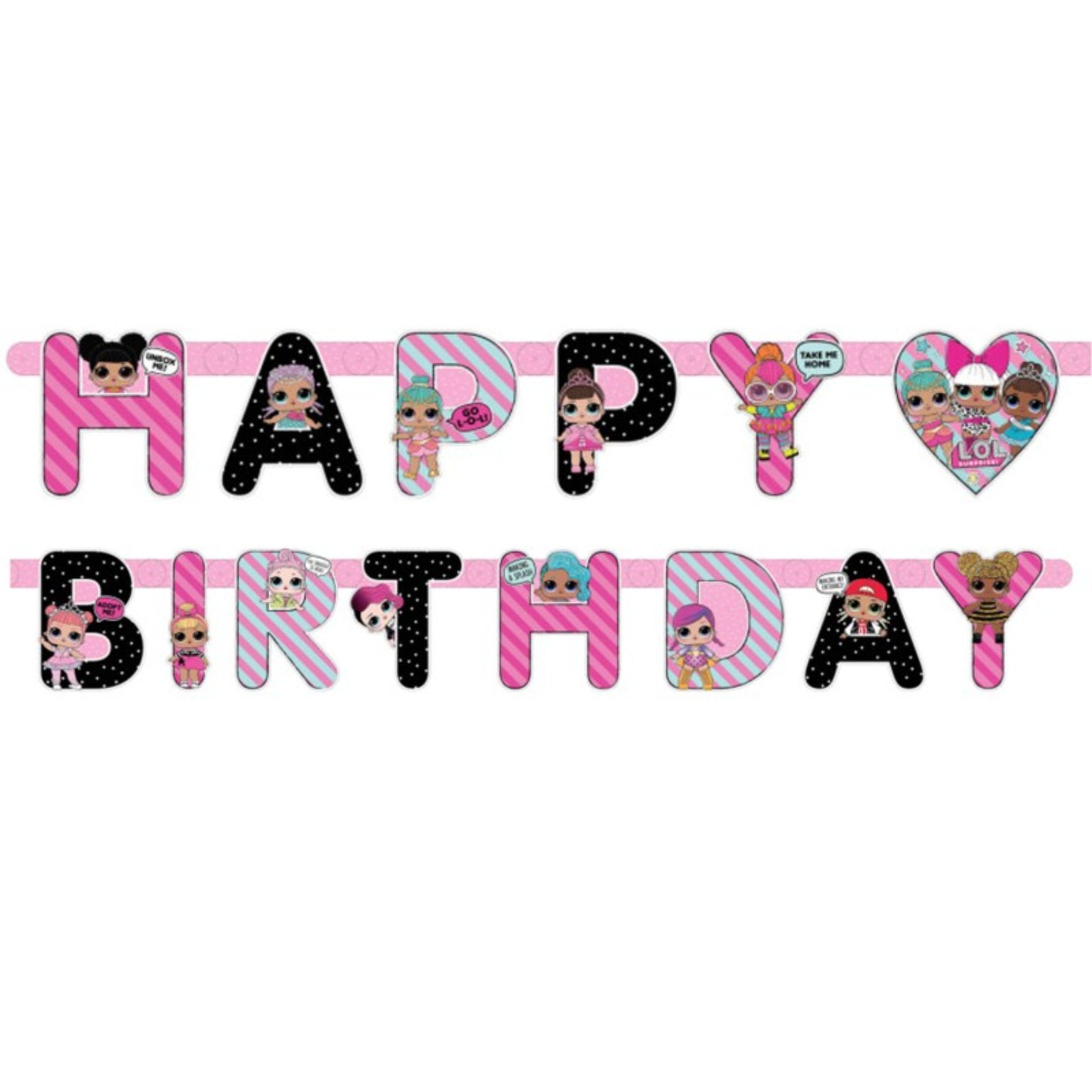 LOL Surprise Birthday Banner