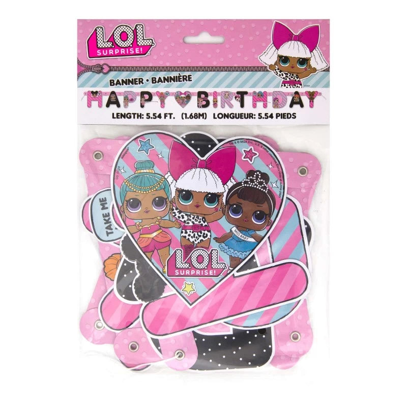 LOL Surprise Birthday Banner