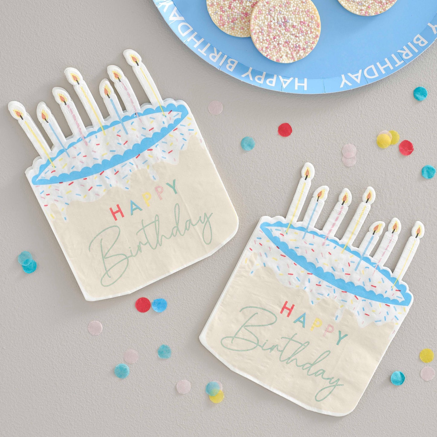 Happy Birthday Paper Napkins