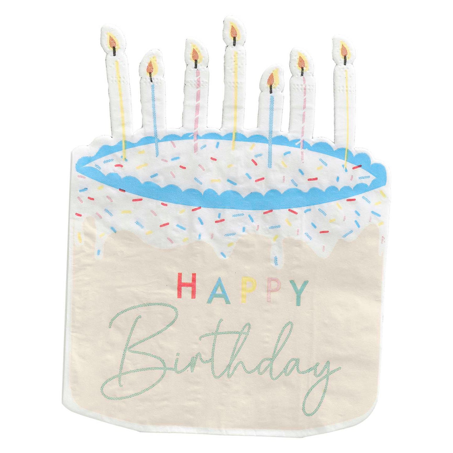 Happy Birthday Paper Napkins