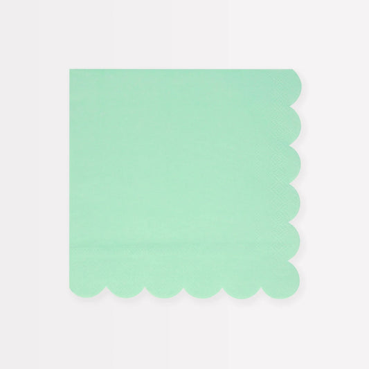 Sea Foam Green Large Napkins