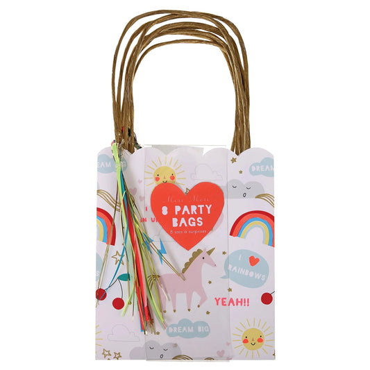 Bolsas de fiesta de unicornio