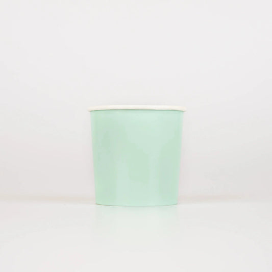 Sea Foam Green Tumbler Cups