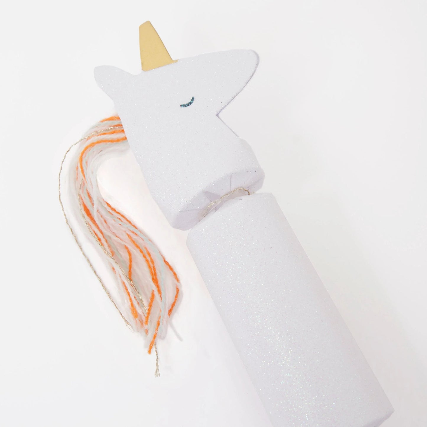 Galletas pequeñas con purpurina de unicornio