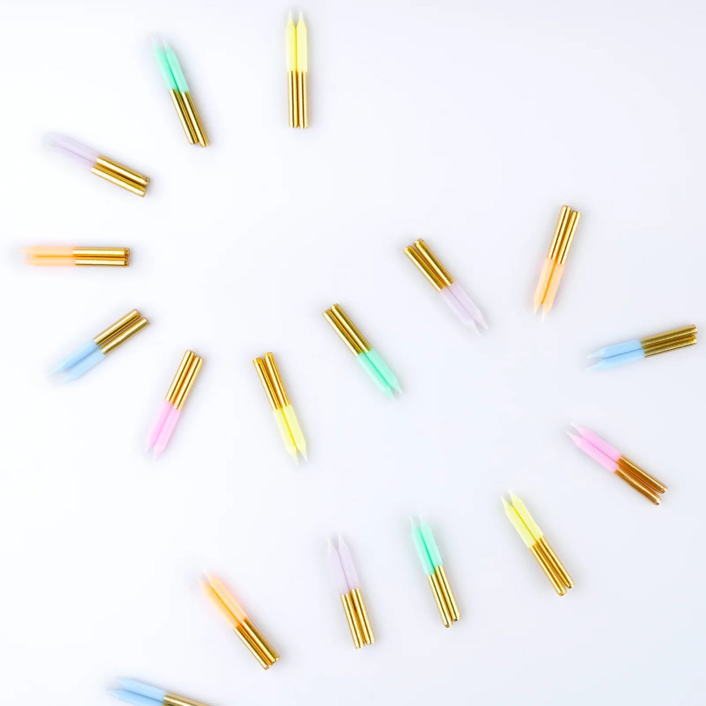 Pastel Mini Candles (x 50)