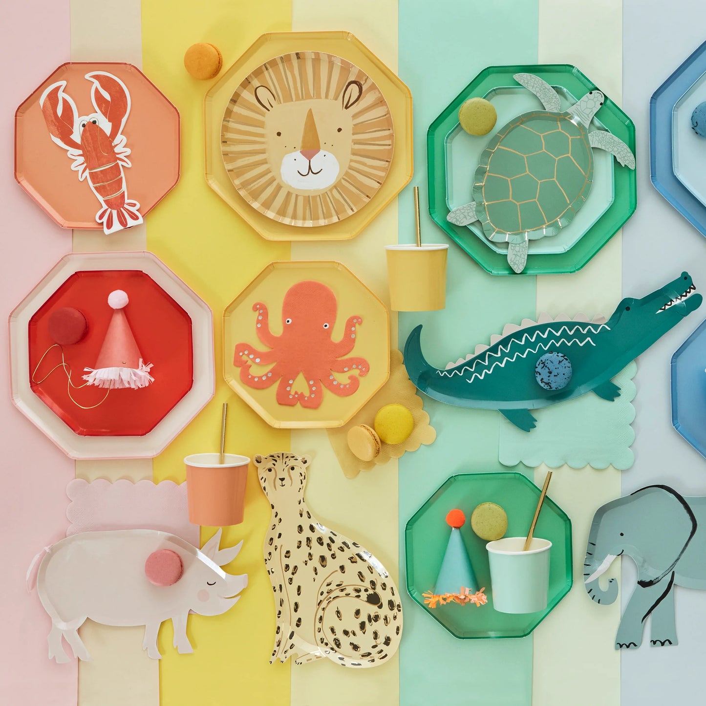 Lemon Sherbet Side Plate