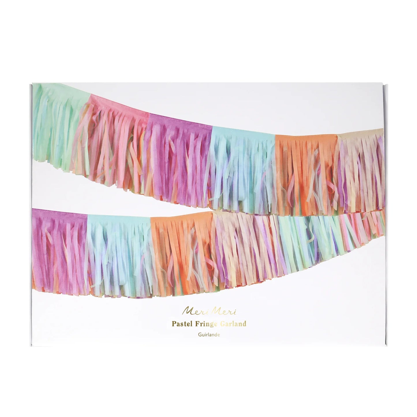 Pastel Fringe Garland