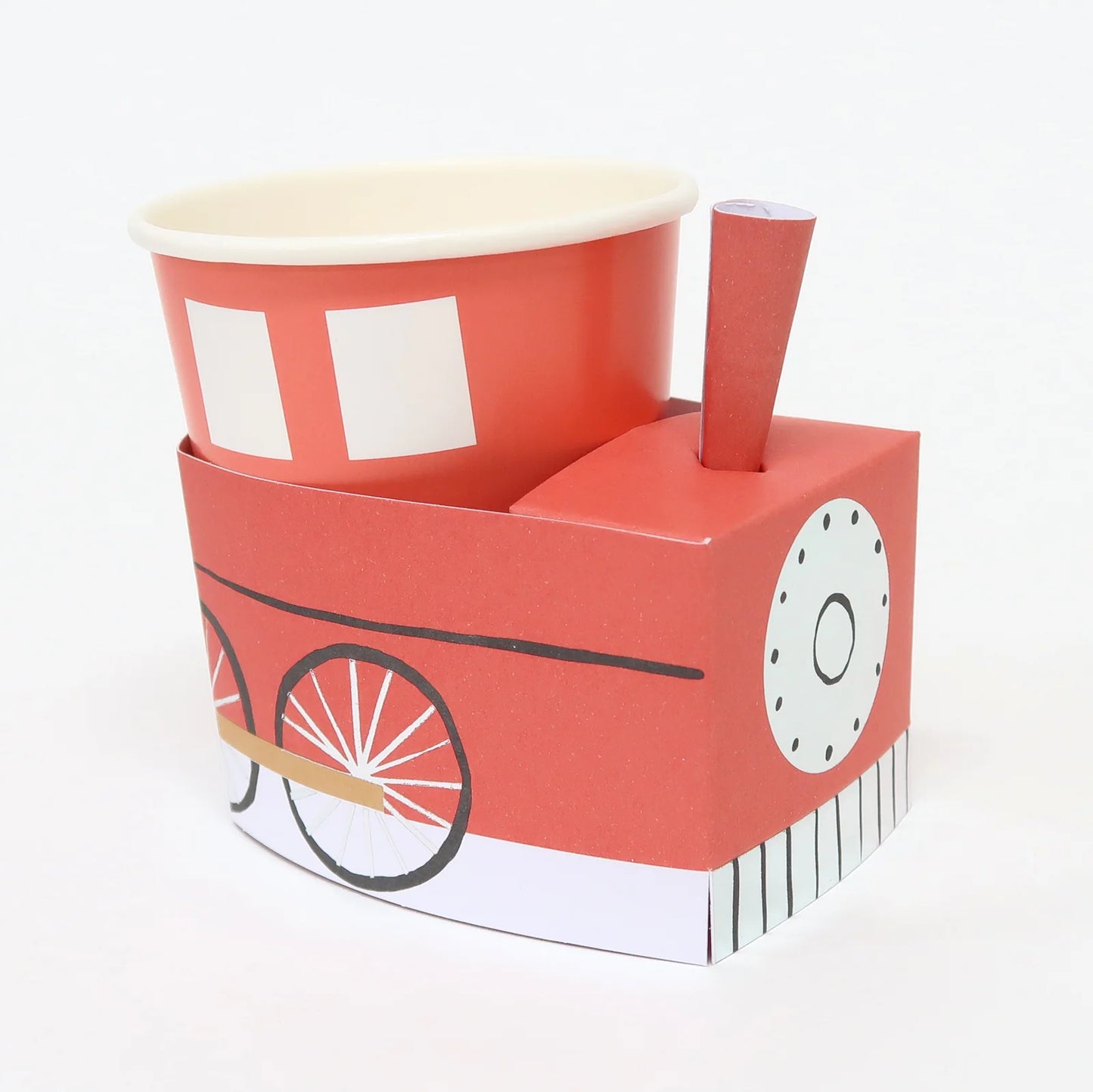 Train Cups (x 8)