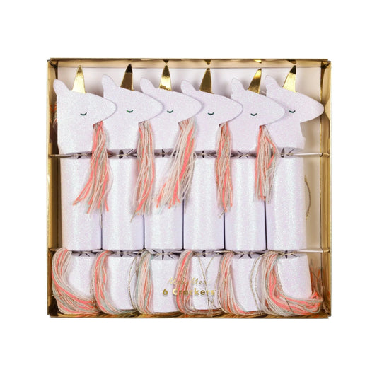 Galletas pequeñas con purpurina de unicornio