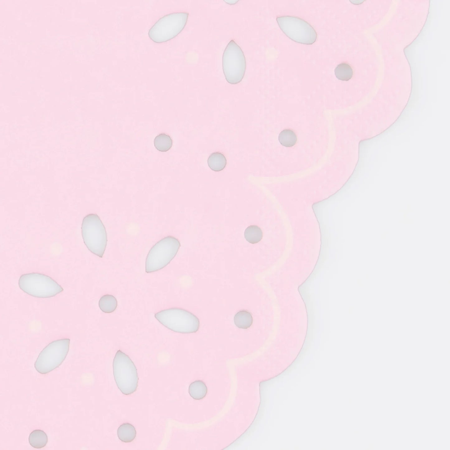 Broderie Anglaise Lace Multi Small Napkins (x 16)