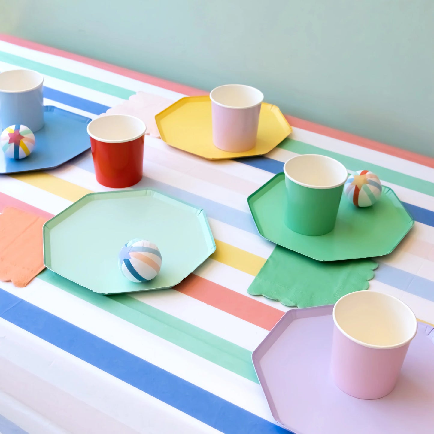 Sea Foam Green Dinner Plates