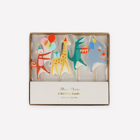Animal Circus Candles