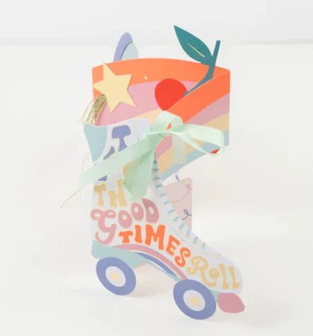 Roller Skate Birthday Card