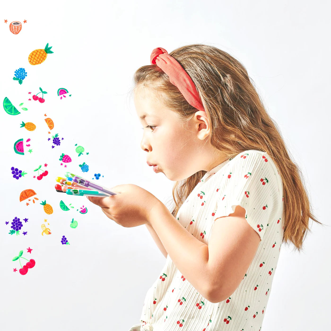 Yummy Yummy Scented Glitter Gel Pens - Set of 12