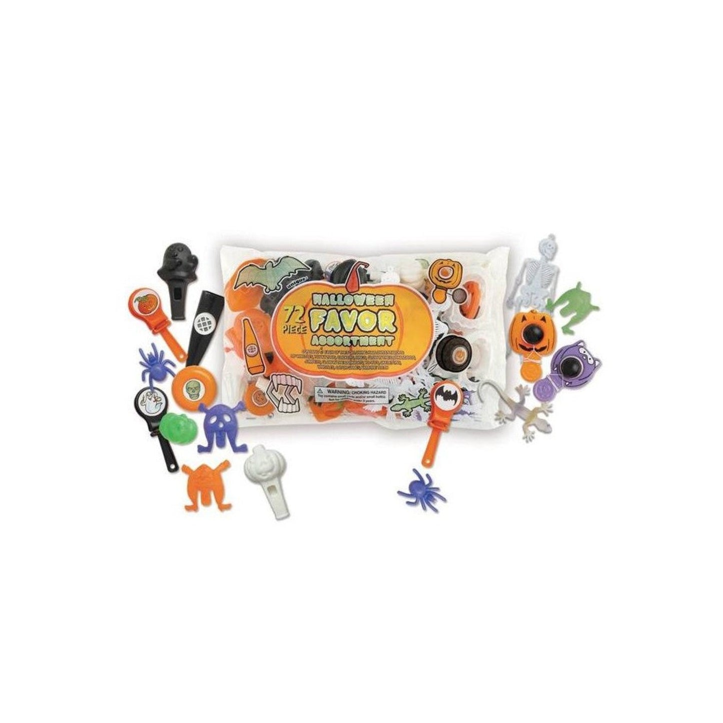 Halloween Favor Assortment 72pc