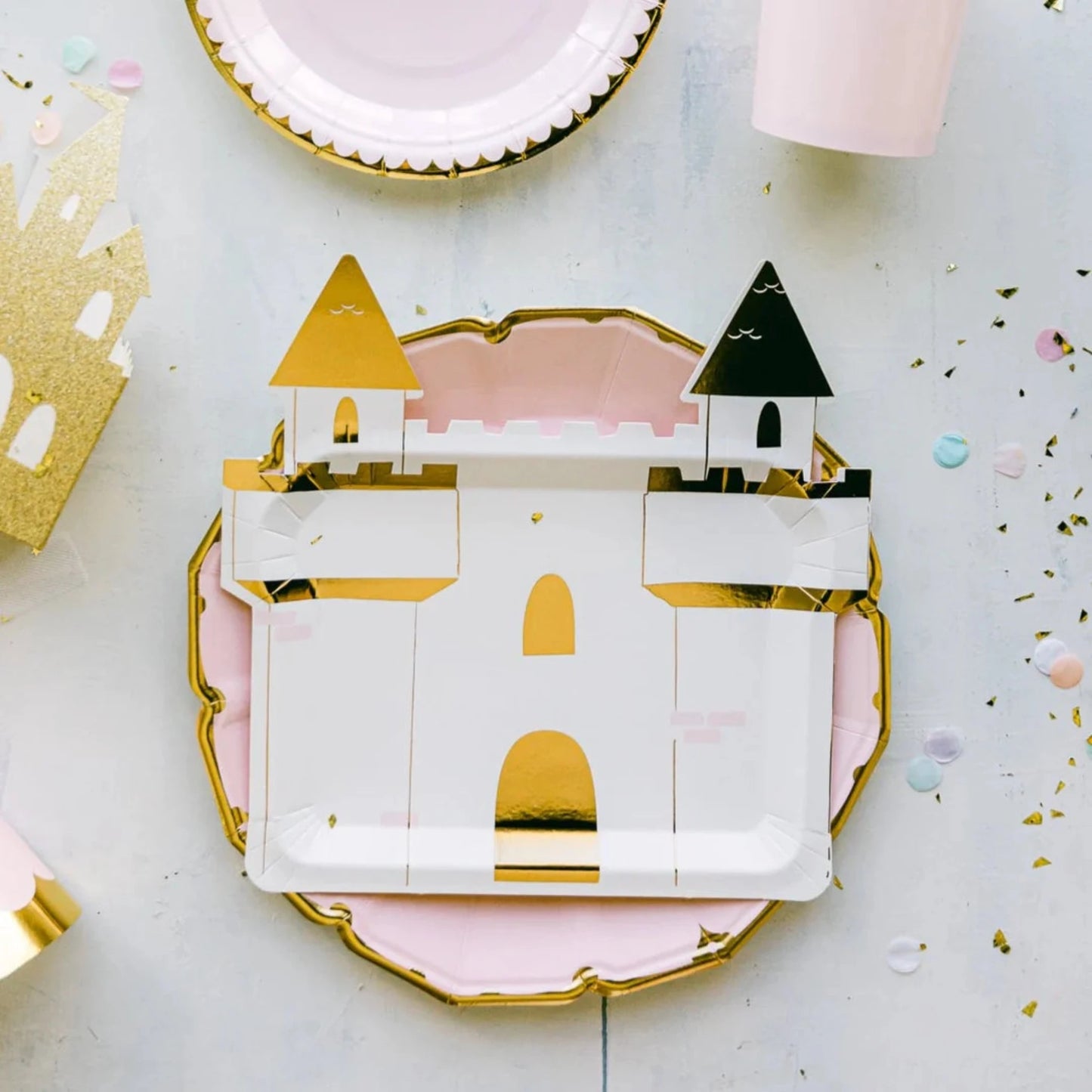 Princess Castle Shaped Plate