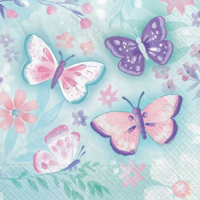 Flutter Butterfly Napkins