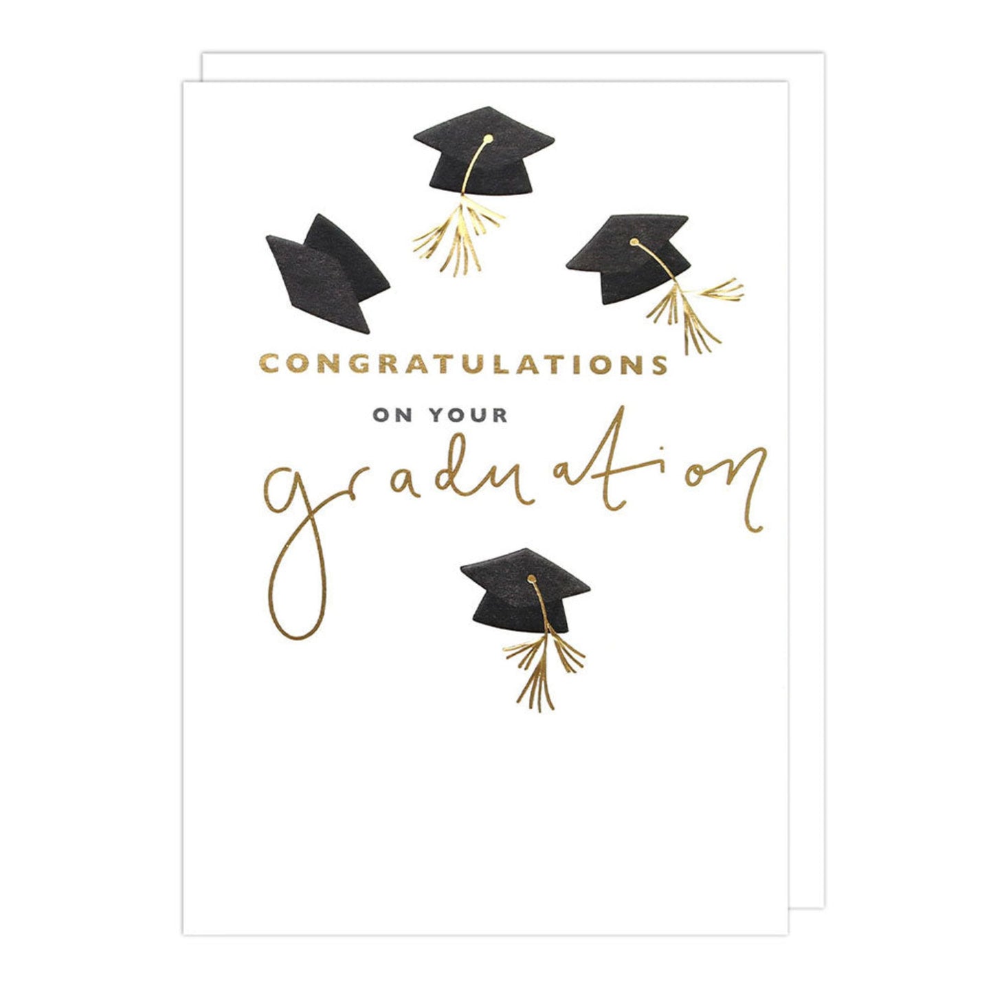 Caps Graduation Card