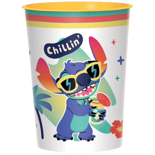 Stitch Plastic Favor Cup 16 oz.