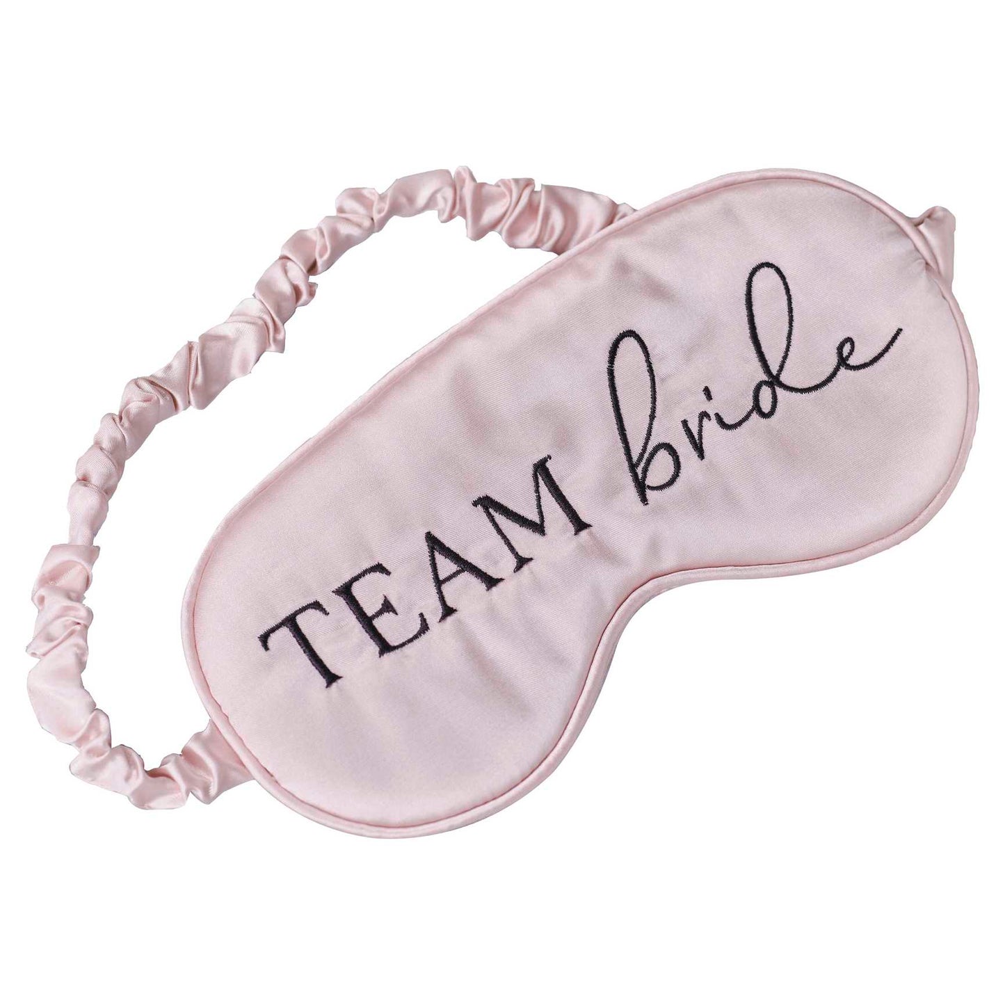 Pink Team Bride Eye Mask