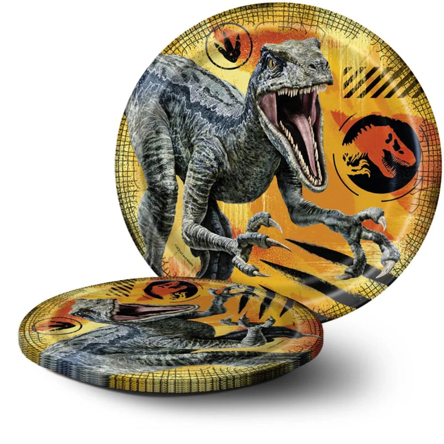 Jurassic World Dinner Plates
