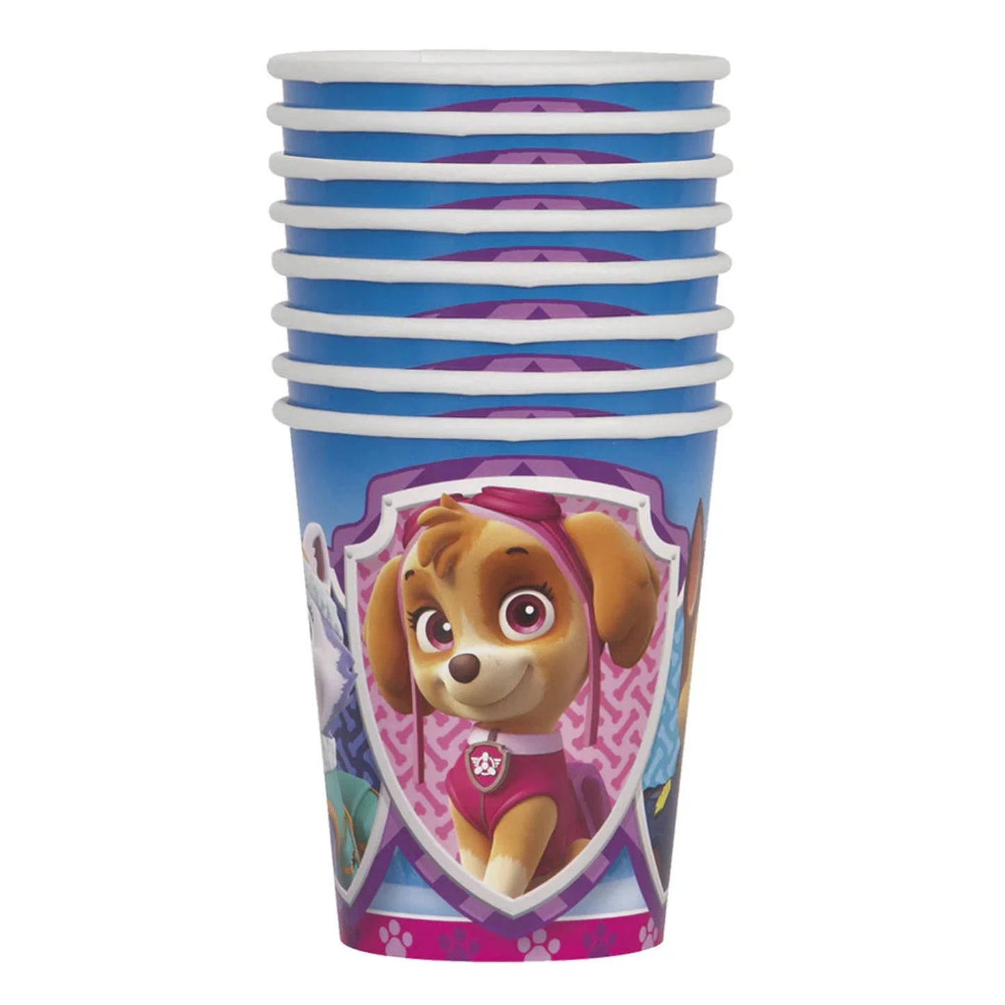 Paw Patrol paper cups - 8 pk girl