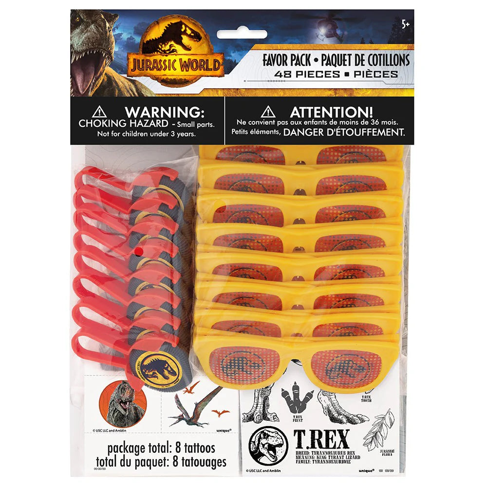 Jurassic World Favor Pack