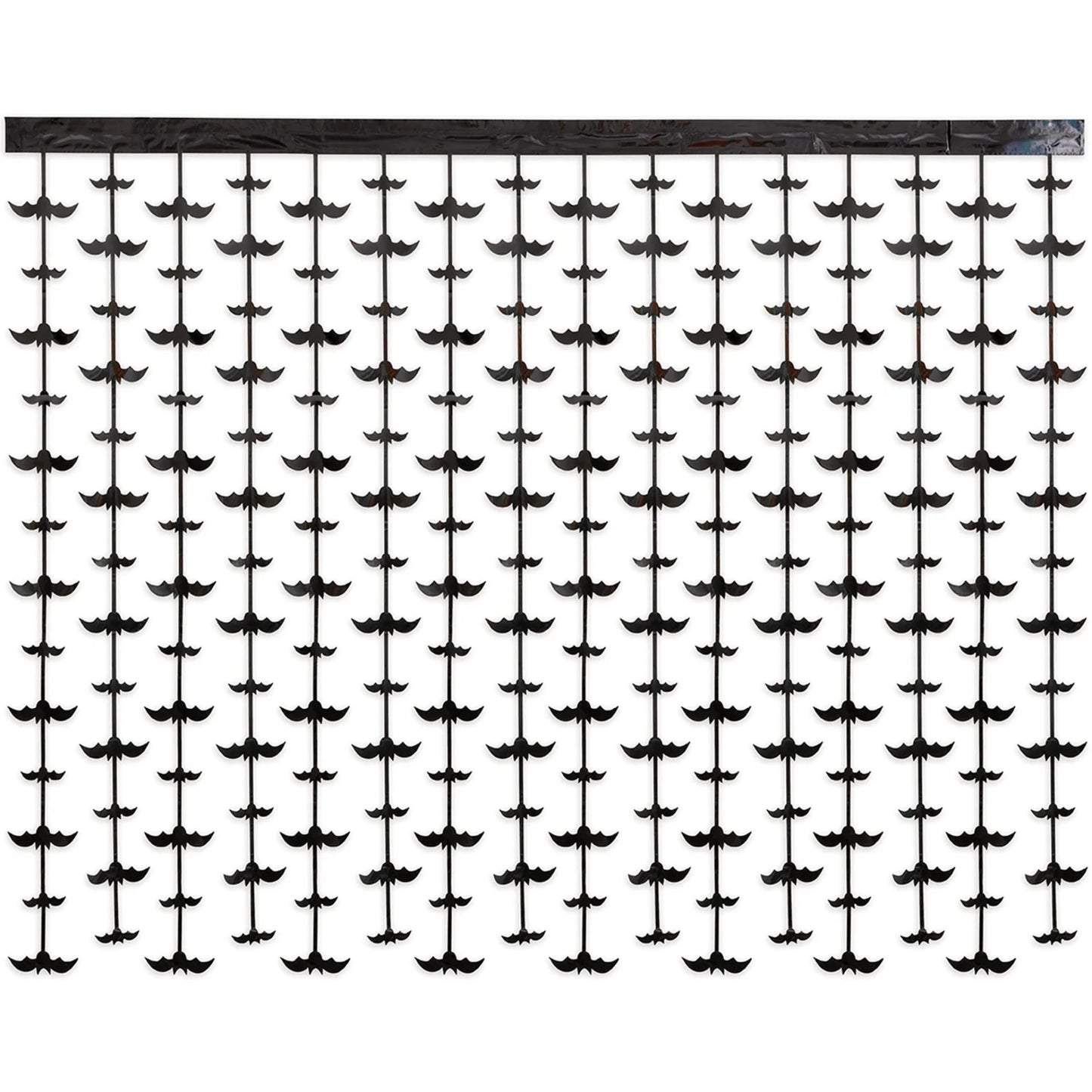 Foil Black Bat Photo Booth Backdrop