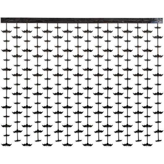 Foil Black Bat Photo Booth Backdrop