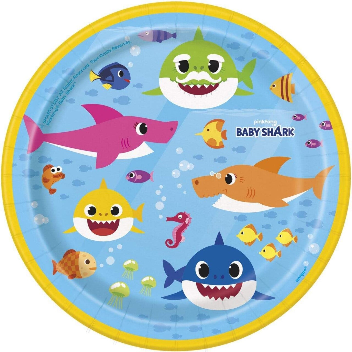 Baby Shark Plates
