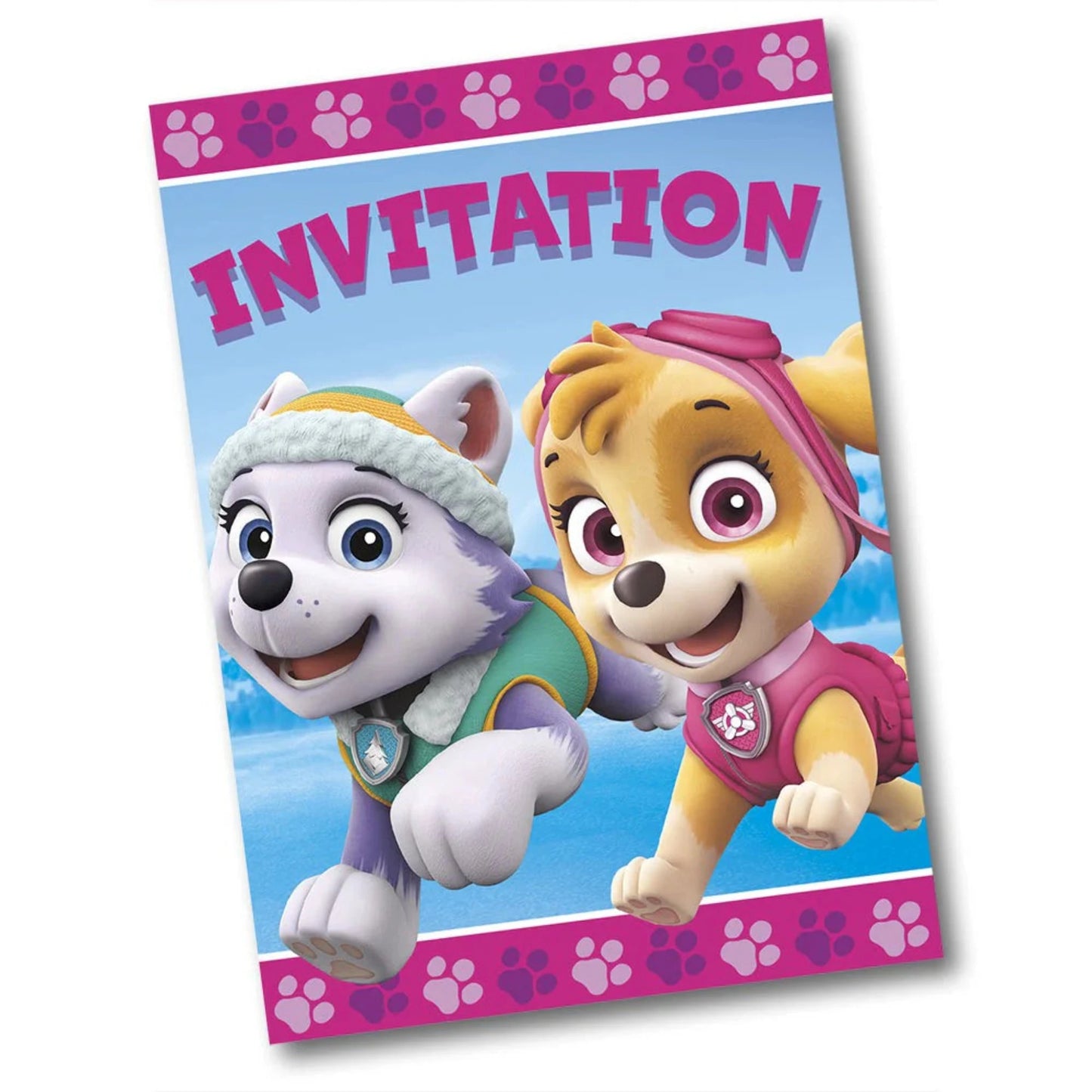 Paw Patrol Invitation