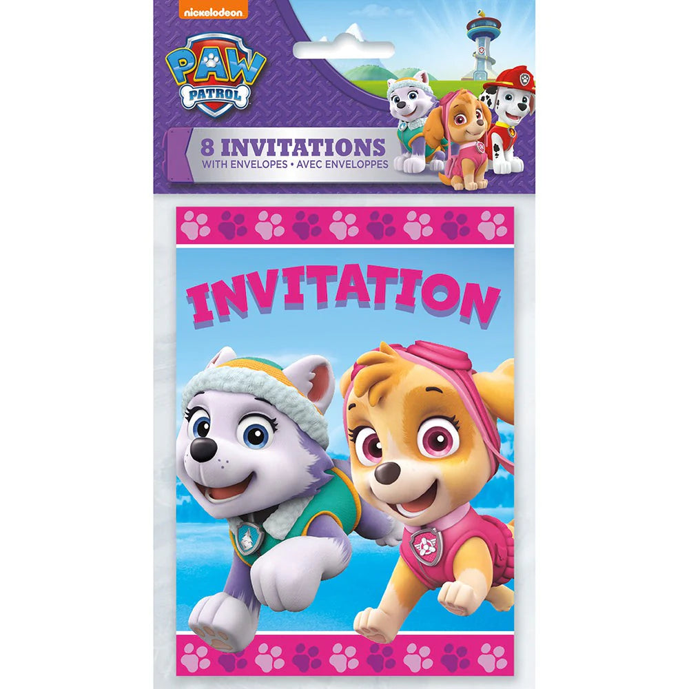 Paw Patrol Invitation