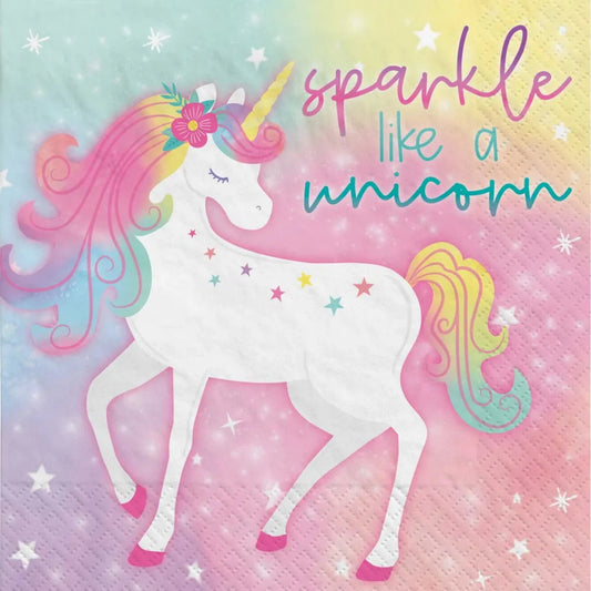 SERVILLETAS GRANDES UNICORNIO