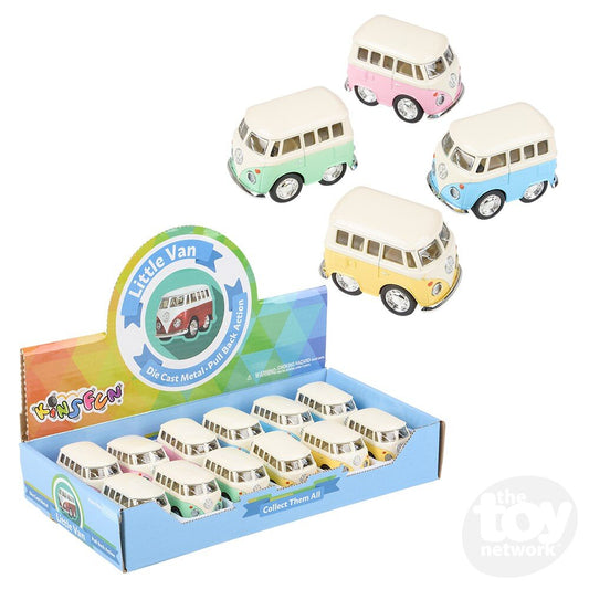 2" Die-Cast Volkswagen Mini Bus