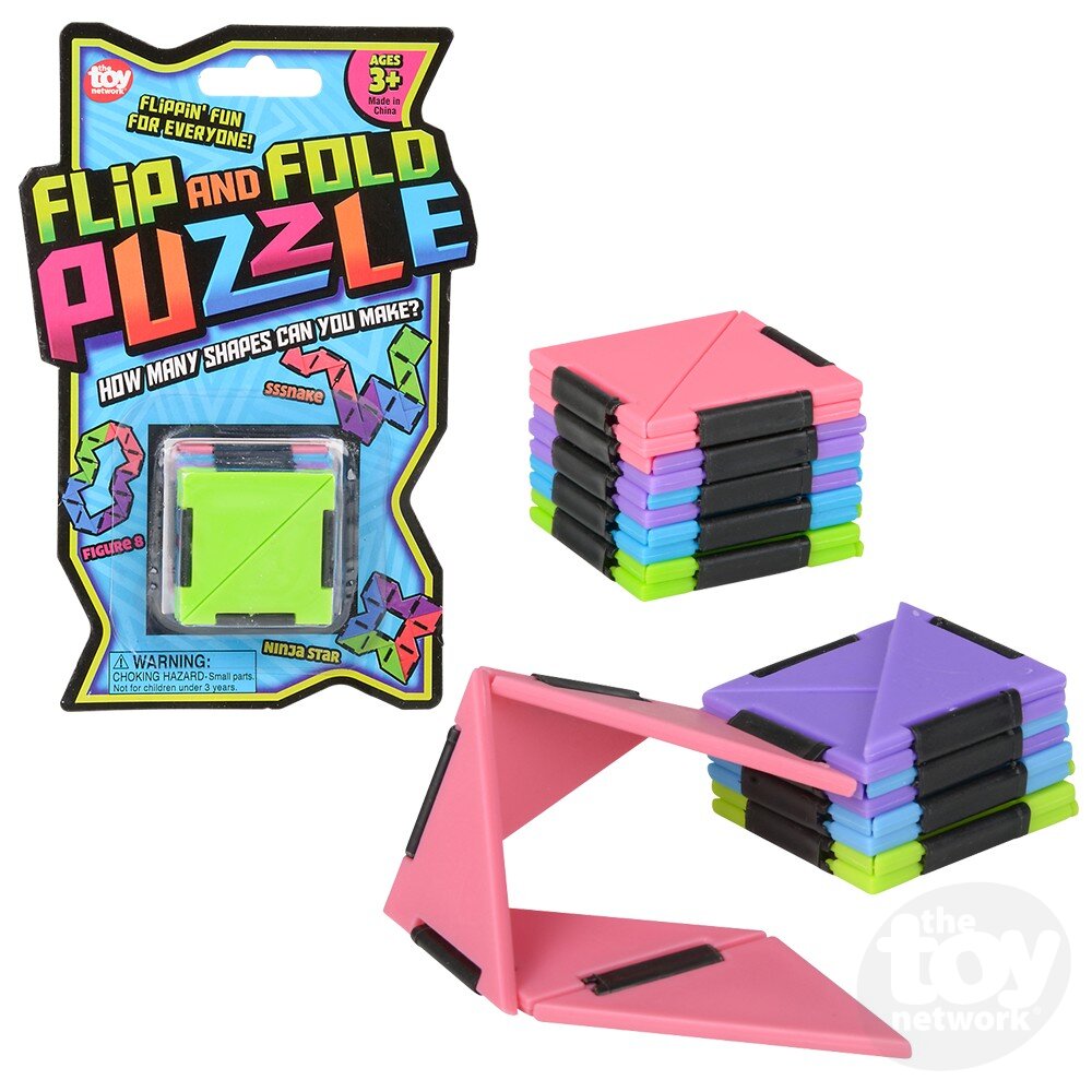 7" Flip And Fold Puzzle Game