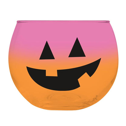 Roly poly glass-jacolantern
