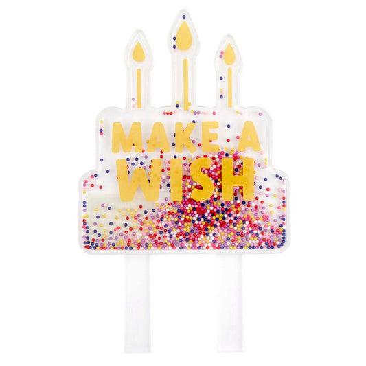 Bead Filled Cake Topper - Make A Wish