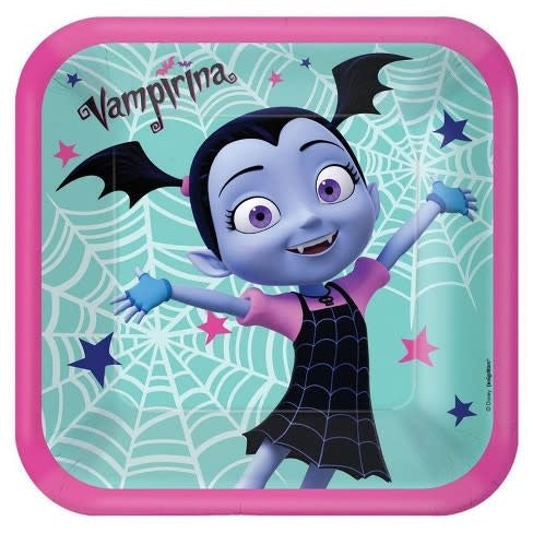 Platos de almuerzo Vampirina 9" 