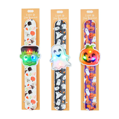 Halloween Light-Up Slap Bracelets