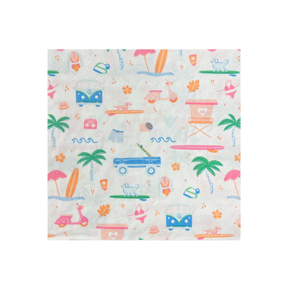 Surf's Up Large Napkins