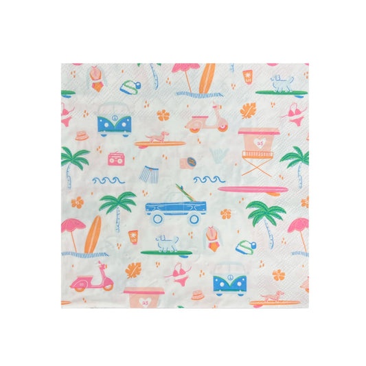 Surf's Up Large Napkins