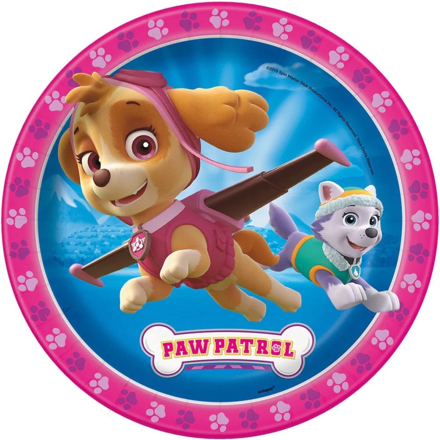 Paw Patrol Girl Plates