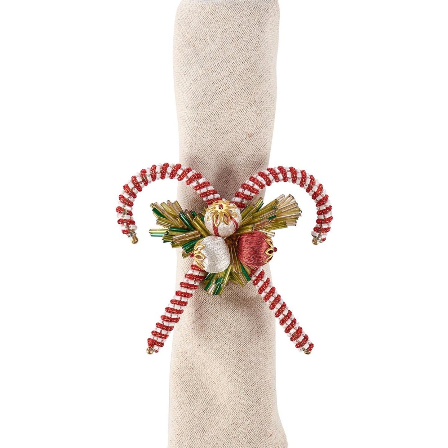 Napkin Ring - Candy Canes