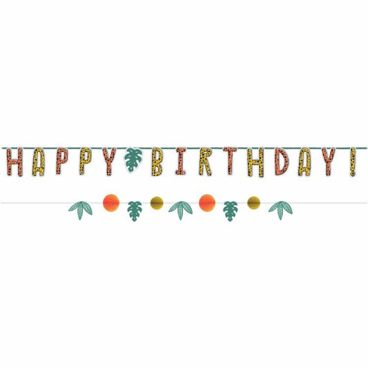 Get Wild Jungle Safari Animal Banner Kit