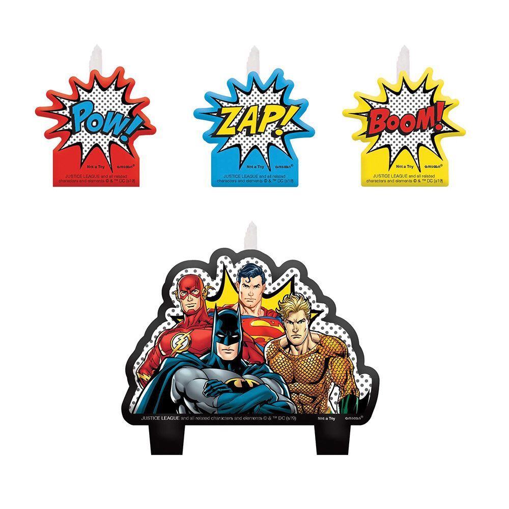 Justice League Candle Set