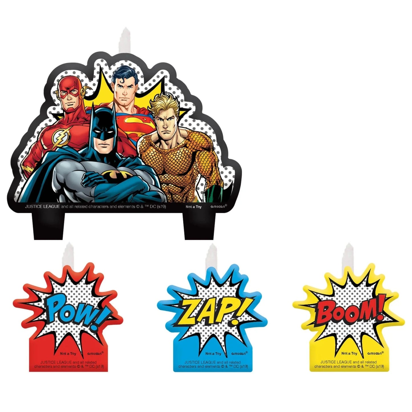 Justice League Candle Set