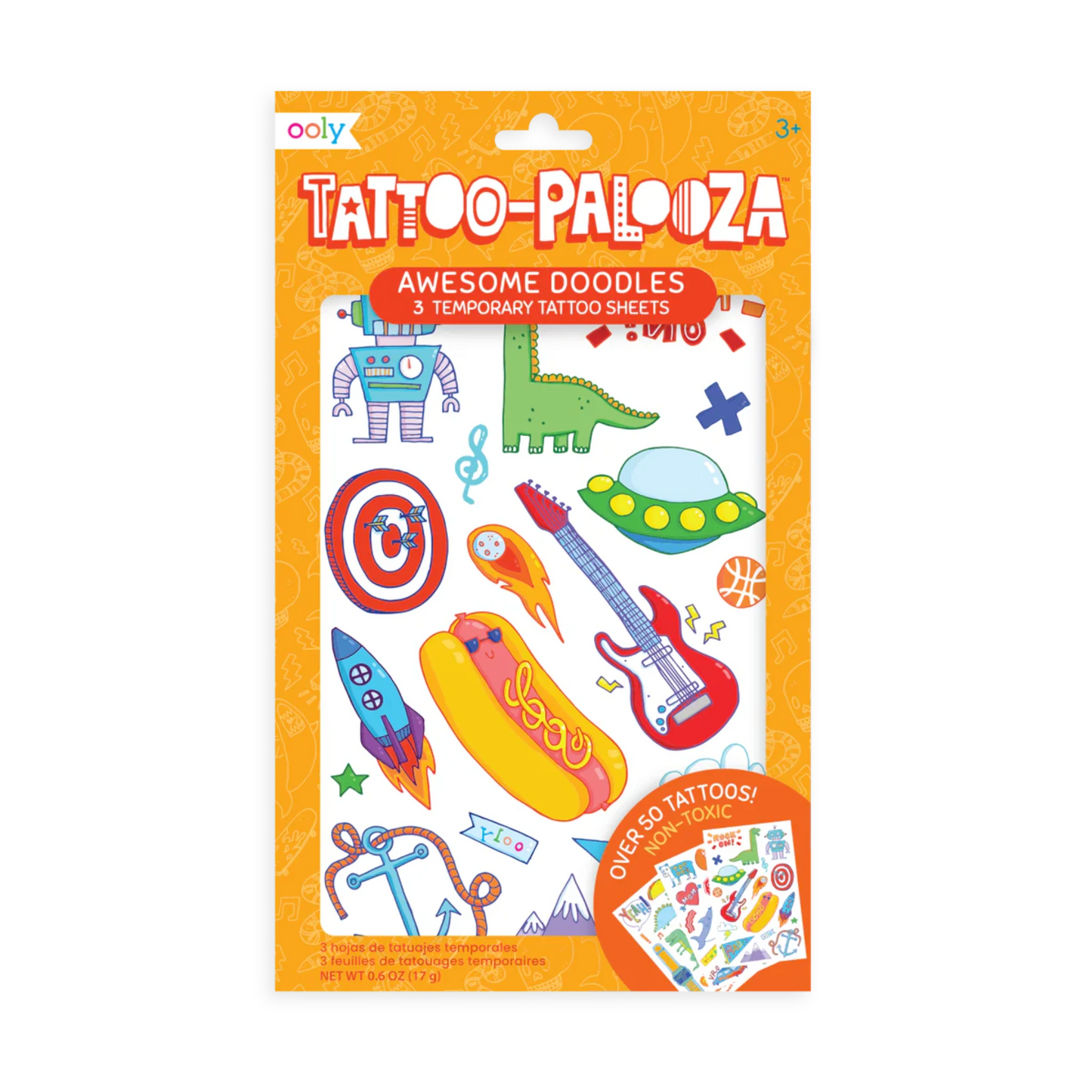 Tattoo-Palooza Temporary Tattoos - Awesome