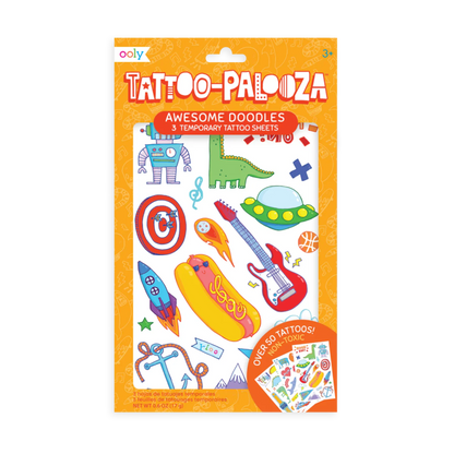 Tattoo-Palooza Temporary Tattoos - Awesome