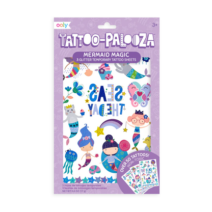 Tattoo-Palooza Temporary Tattoos - Mermaid Magic